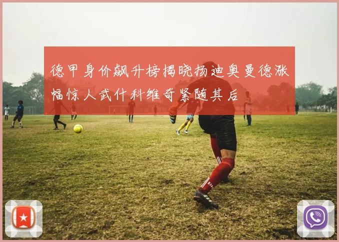 德甲身价飙升榜揭晓扬迪奥曼德涨幅惊人武什科维奇紧随其后